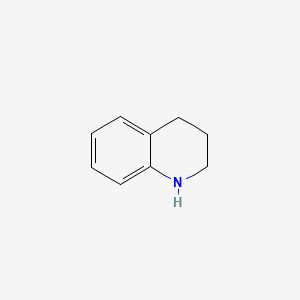 Molecular structure of 1,2,3,4-Tetrahydroquinoline