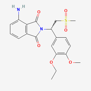 Molecular structure of APST-ZA