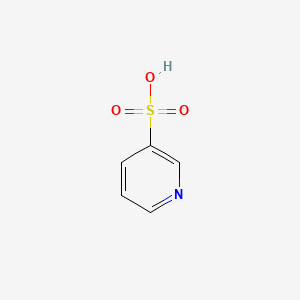 Molecular structure of 3-Pyridinesulfonic acid