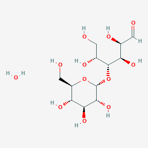 Molecular structure of D-(+)-Maltose monohydrate