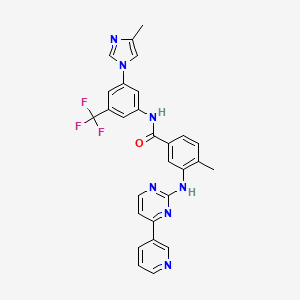Molecular structure of Nilotinib