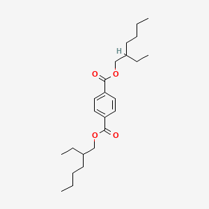 Molecular structure of Dioctyl terephthalate