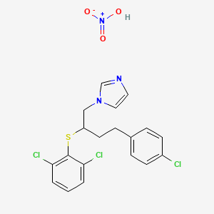 Molecular structure of Butoconazole nitrate