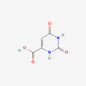 Molecular structure of Orotic acid