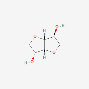 Molecular structure of Isosorbide