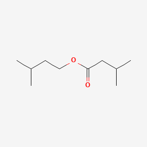 Molecular structure of Isopentyl isopentanoate