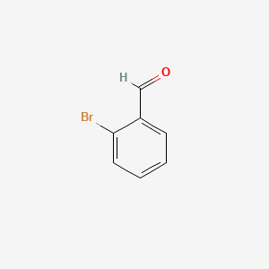 Molecular structure of 2-Bromobenzaldehyde
