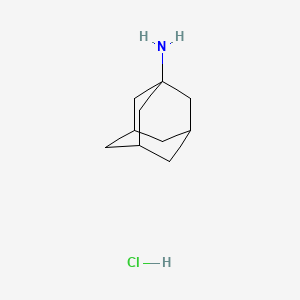 Molecular structure of 1-Adamantanamine hydrochloride