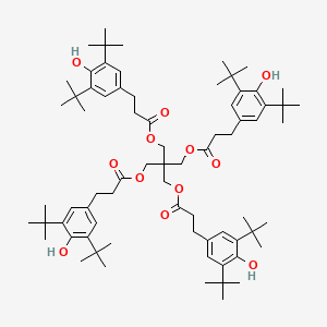Molecular structure of Antioxidant 1010