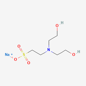 Molecular structure of BES sodium salt