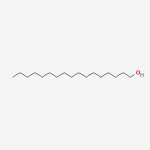 Molecular structure of 1-Heptadecanol