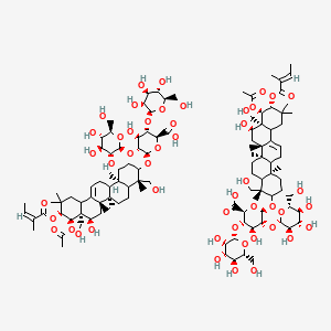 Molecular structure of Escin