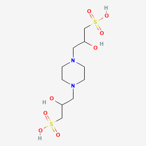 Molecular structure of POPSO