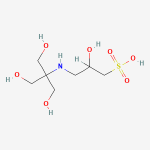 Molecular structure of TAPSO