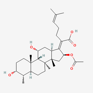 Molecular structure of Fusidine