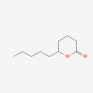 Molecular structure of 5-Decanolide