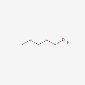 Molecular structure of 1-Pentanol