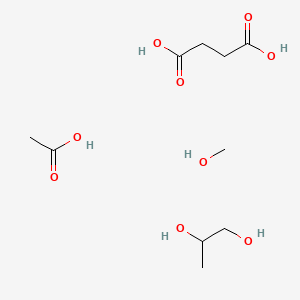 Molecular structure of Hypromellose Acetate Succinate