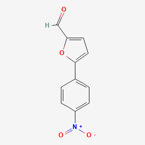Molecular structure of 5-(4-Nitrophenyl)-2-furaldehyde