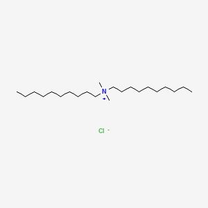 Molecular structure of Didecyl dimethyl ammonium chloride