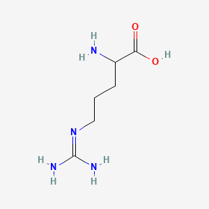 Molecular structure of DL-Arginine
