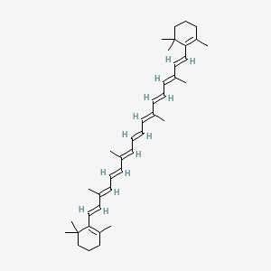 Molecular structure of β-Carotene