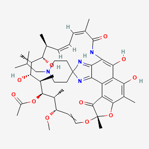 Molecular structure of Rifabutin