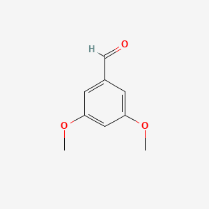 Molecular structure of 3,5-Dimethoxybenzaldehyde