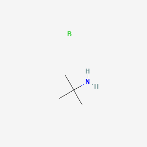 Molecular structure of tert-Butylamine borane