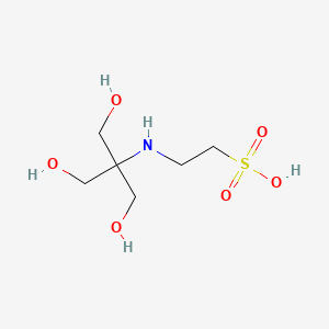 Molecular structure of N-Tris(hydroxymethyl)methyl-2-aminoethanesulfonic acid