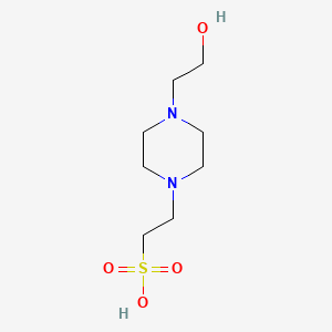 Molecular structure of HEPES