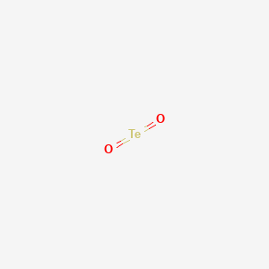 Molecular structure of Tellurium dioxide
