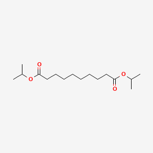 Molecular structure of Diisopropyl sebacate
