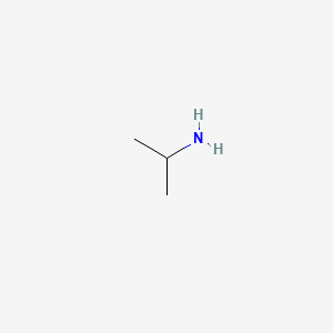 Molecular structure of Isopropylamine