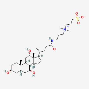 Molecular structure of CHAPS