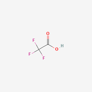 Molecular structure of Trifluoroacetic acid
