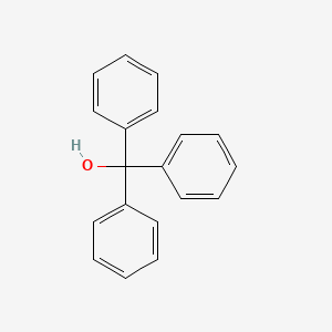Molecular structure of Triphenylmethanol