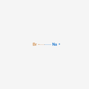 Molecular structure of Sodium bromide