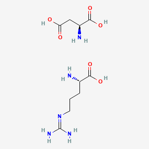 Molecular structure of Arginine aspartate