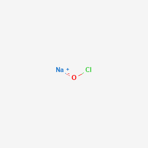 Molecular structure of Sodium hypochlorite