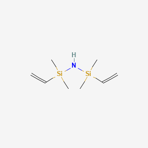 Molecular structure of 1,3-Divinyltetramethyldisilazane