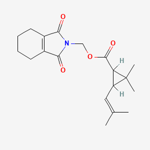 Molecular structure of Tetramethrin