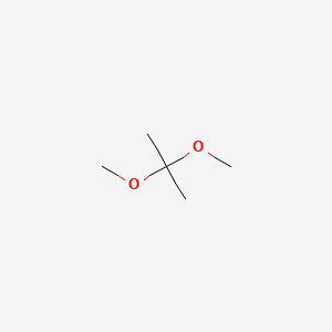 Molecular structure of 2,2-Dimethoxypropane