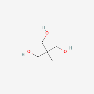 Molecular structure of 1,1,1-Tris(hydroxymethyl)ethane