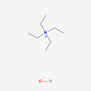 Molecular structure of Tetraethylammonium hydroxide
