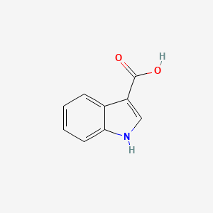 Molecular structure of 3-Indoleformic acid