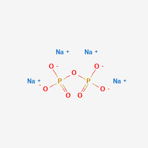 Molecular structure of Tetrasodium pyrophosphate