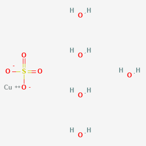 Molecular structure of Copper sulfate pentahydrate