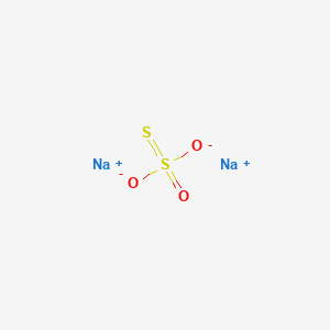 Molecular structure of Sodium thiosulfate