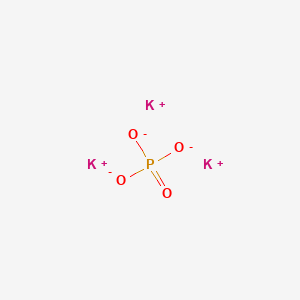 Molecular structure of Potassium phosphate